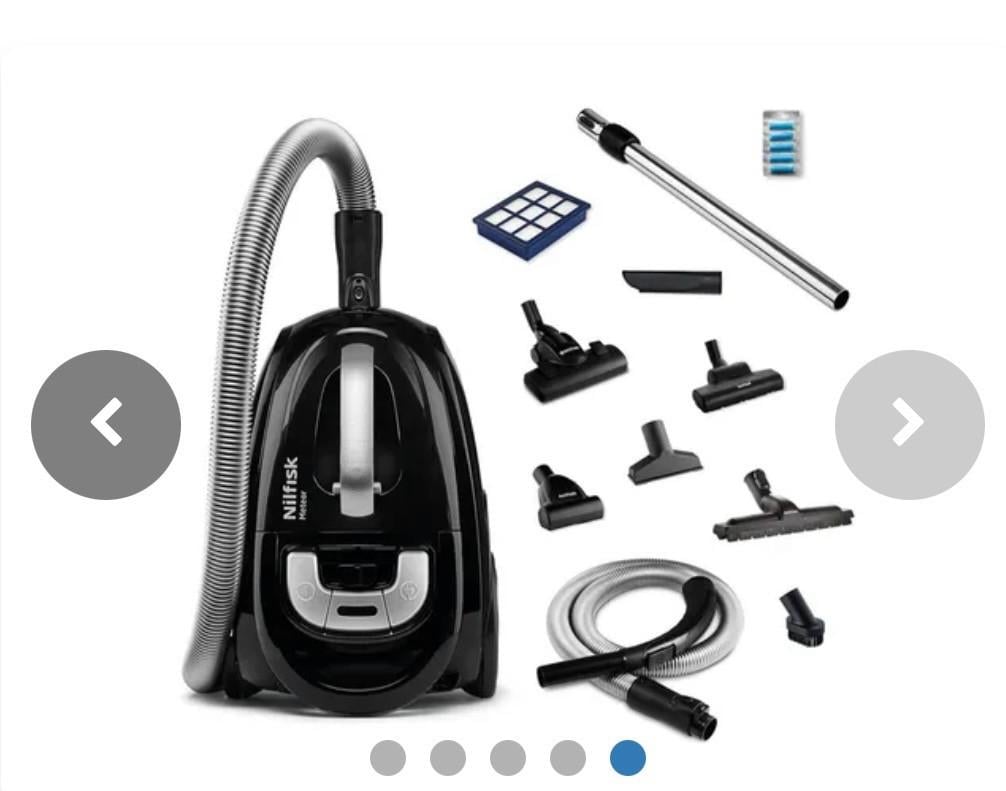 Nilfisk meteor pet care stofzuiger zonder zak nieuw in doos