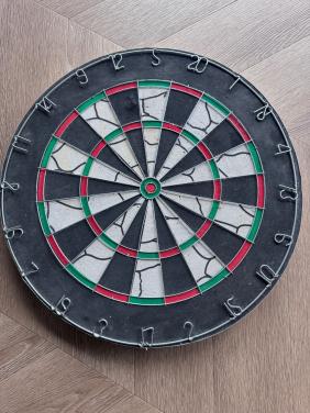 Dartbord, zwaar