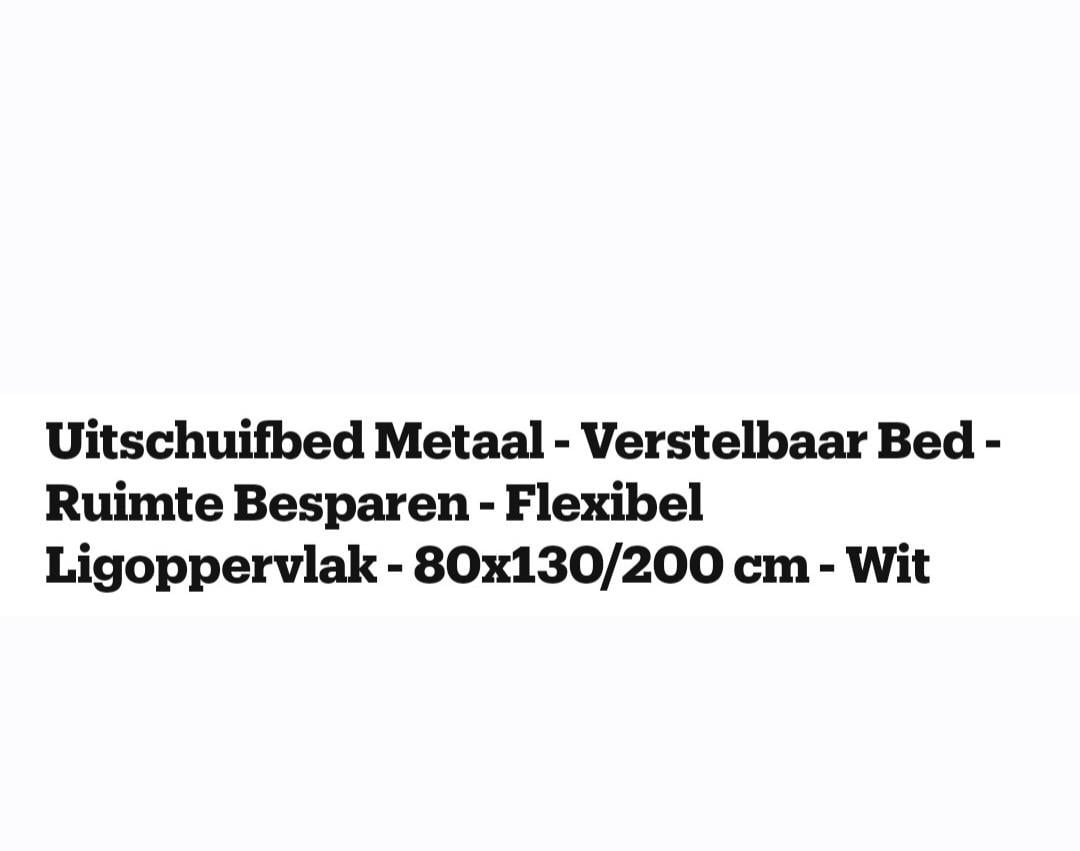 Verstelbaar bed