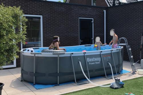 Bestway zwembad ovaal L427xB250XH100cm inclusief toebehoren
