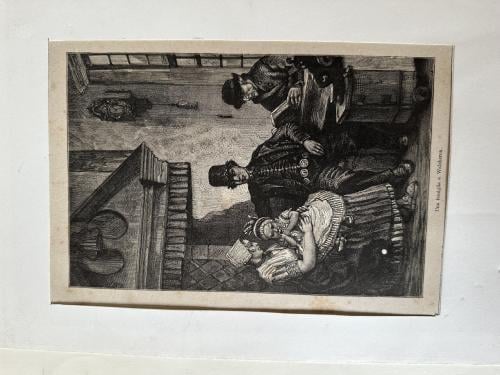 Pentekening van Walcherse familie