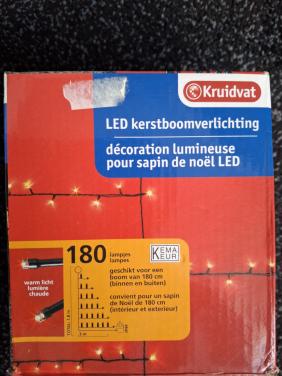 Kerstboom verlichting