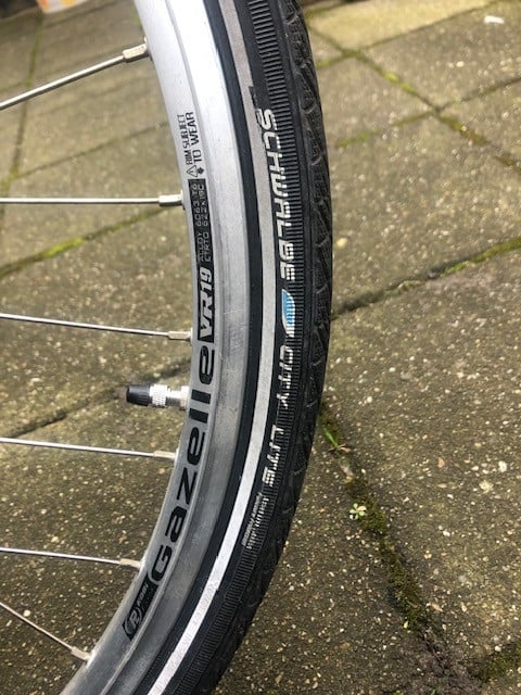 GESTOLEN Gazelle Damesfiets