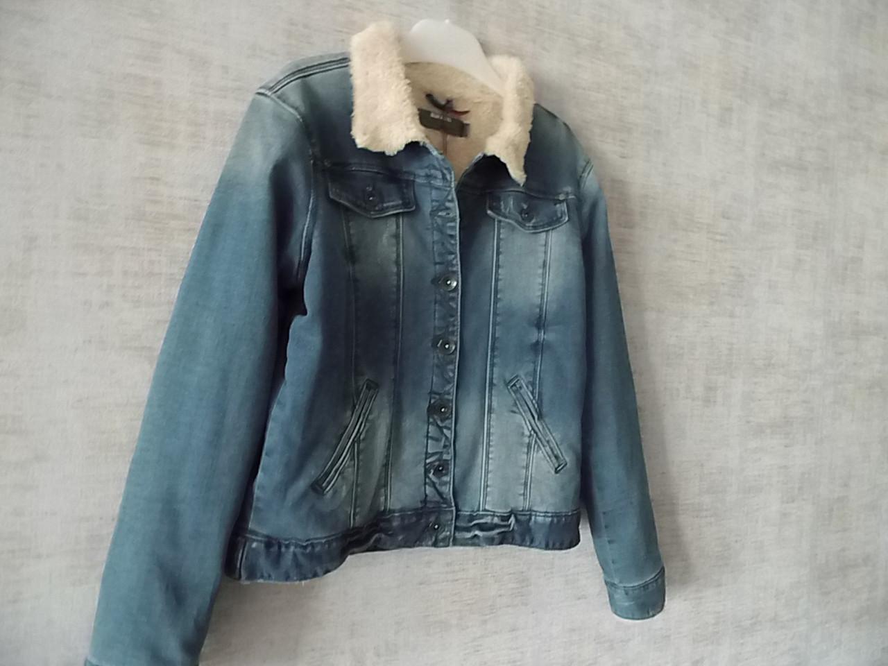 Spijkerjasje van Bleu Rebel maat 146-152.