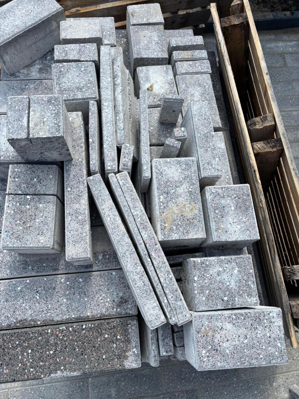 Geslepen Bestrating 34,5 x 10,5 x 10cm