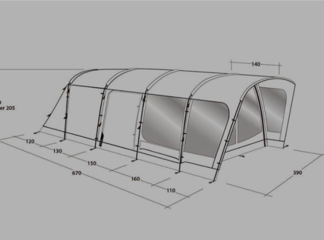 Outwell montana 6PE tent
