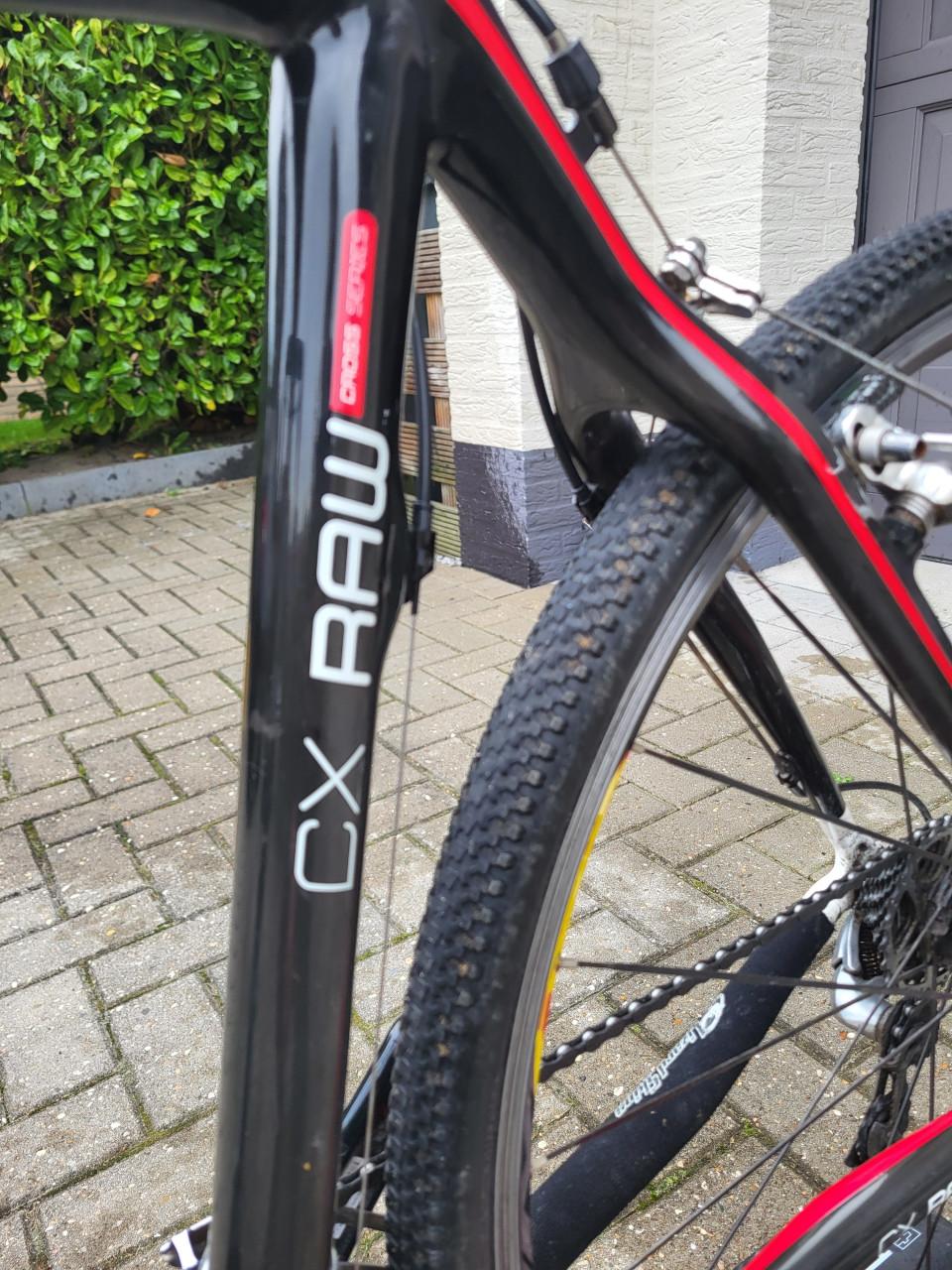 BEONE CX RAW maat 54 - M Carbon Cross fiets