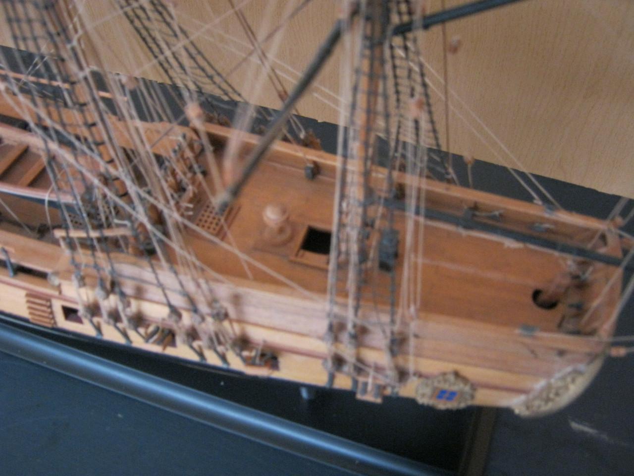 Scheepsmodel USS Rattlesnake.