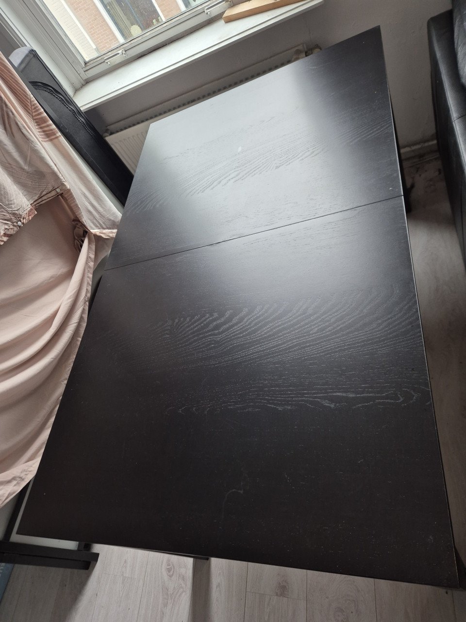 Uitschuifbare eetkamertafel