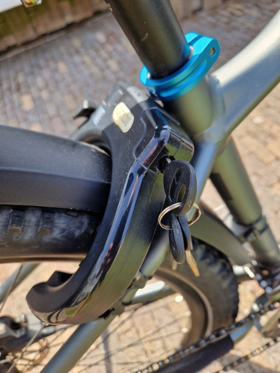 Mountainbike voor naar middelbare school te gaan