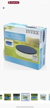 Intex afdekhoes diameter 244 cm