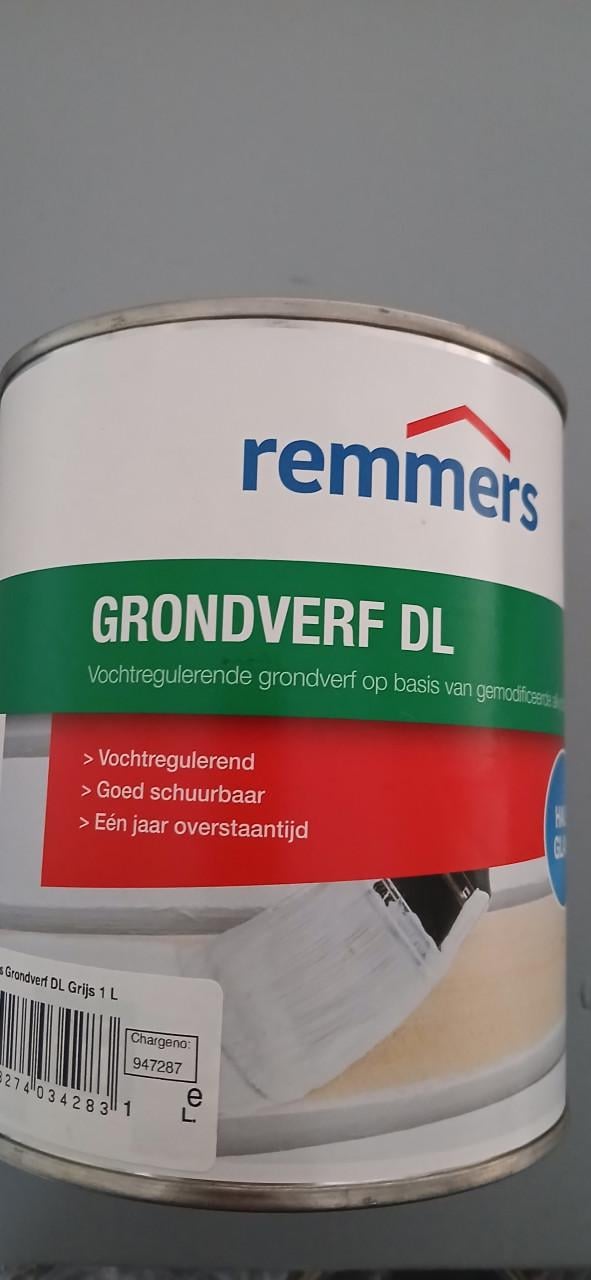 Remmers grondverf grijs terpentine basis