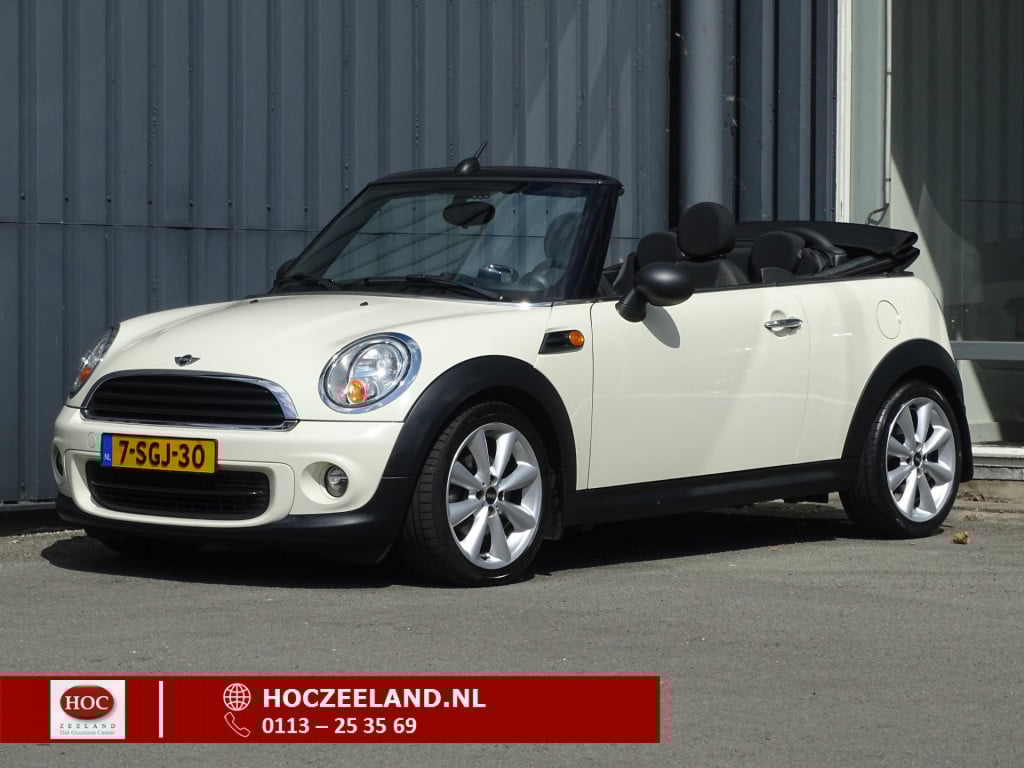 Mini One Cabrio mini 1.6 pepper | navi | stoelverwarming
