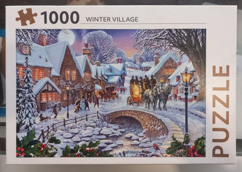 Puzzel Winter Village
