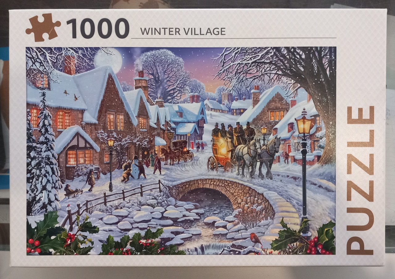 Puzzel Winter Village