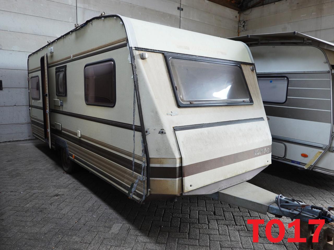 Ruim aanbod tourcaravans met en zonder geldig kentekenbewijs te koop