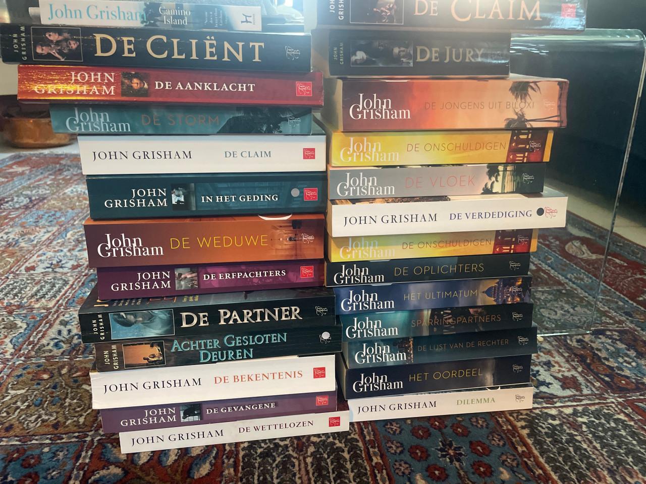 26 boeken van John Grisham in één koop !