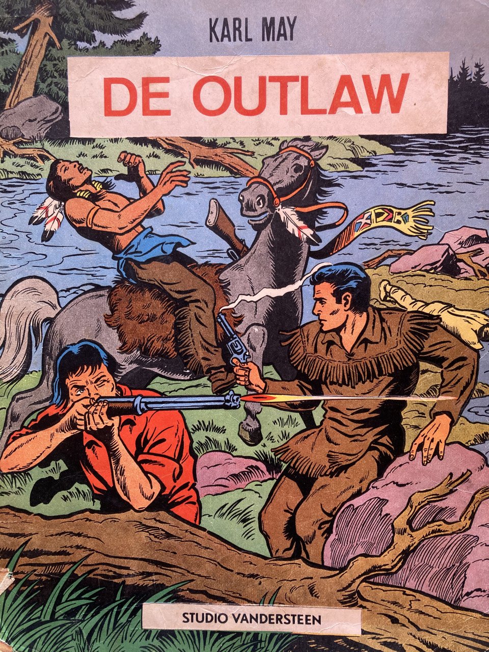 Kleine verzameling stripboeken