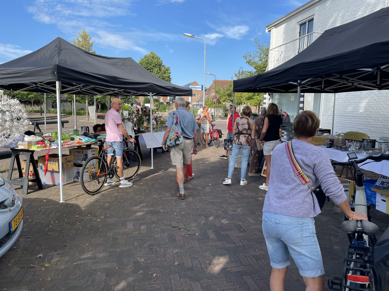 +200 deelnemers Zat 6 Sept Rommelroute Wemeldinge + duurzaamheidsplein