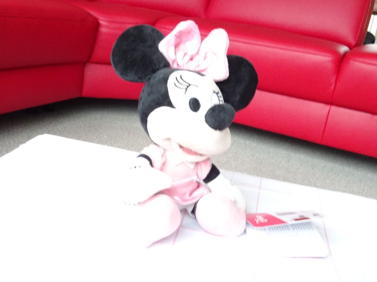 Nieuwe  Minnie Mousse    Disney knuffel  voor  € 7,50