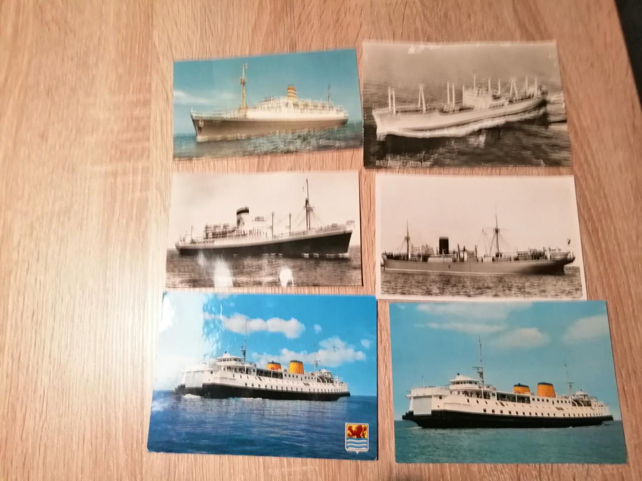 Ansichtkaarten schepen