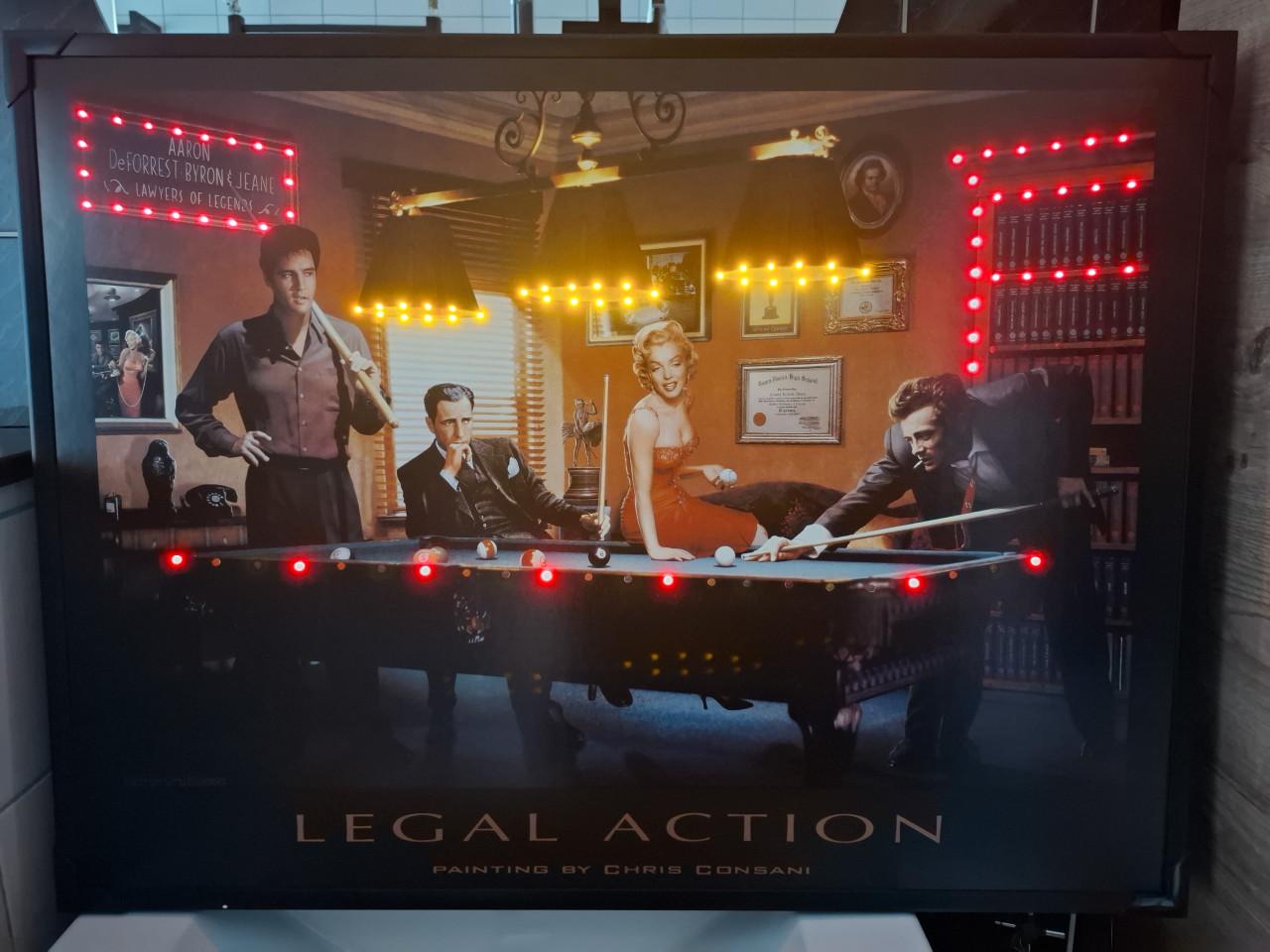 Verlicht schilderij