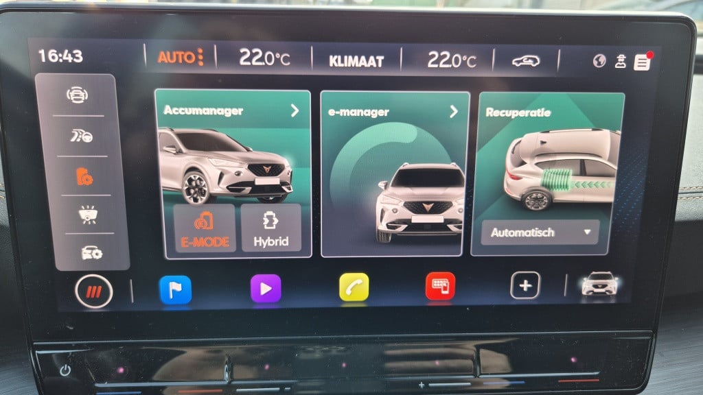 Cupra Formentor performance*245pk*vz 1.4 e-hybrid*led*sportstoelen*19-inch*