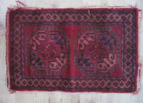 Vintage Kleedje 75x48 cm.