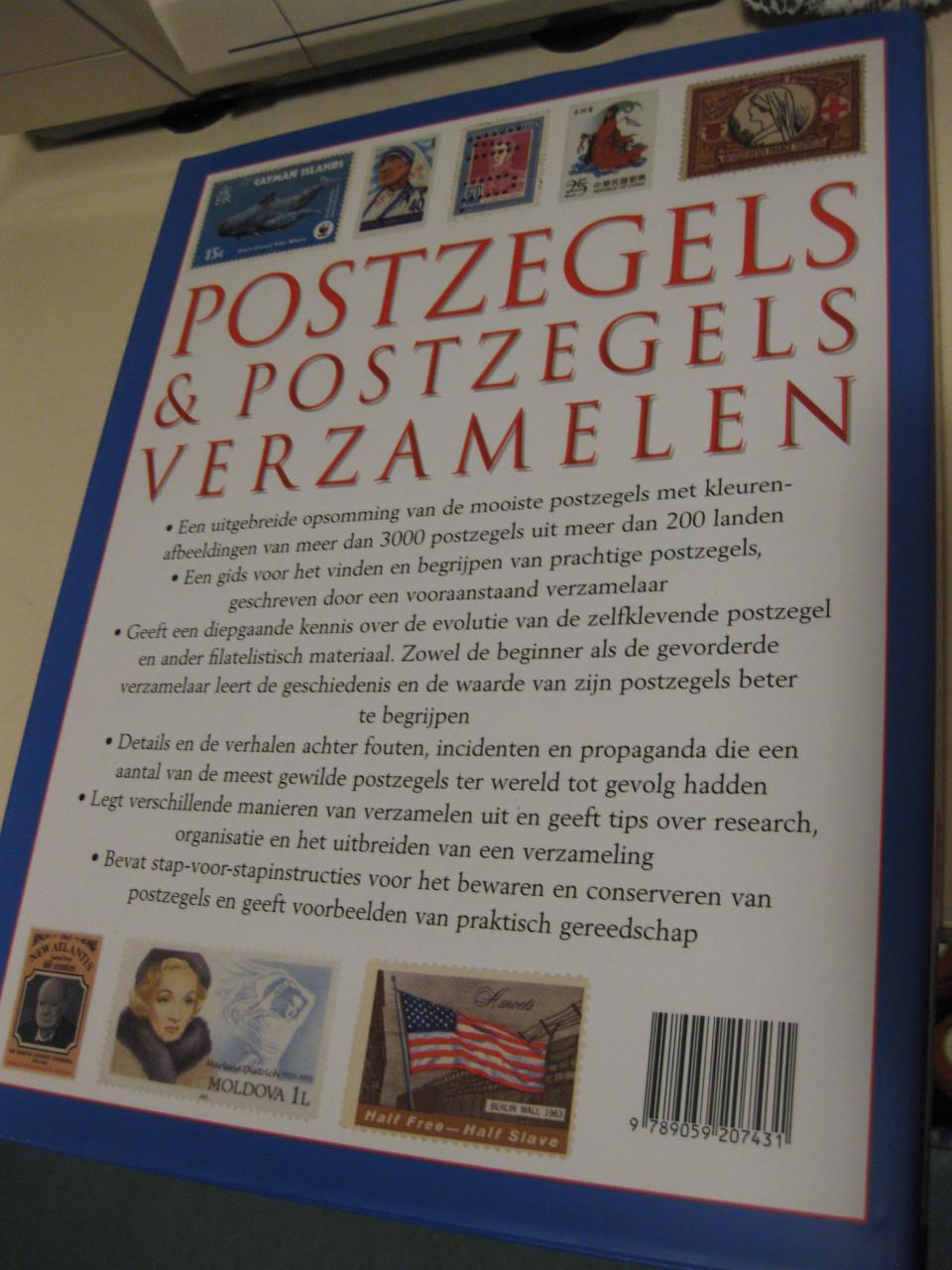 Te koop groot postzegelboek