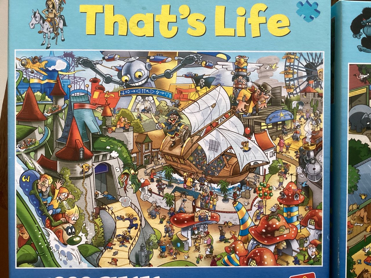 Diverse leuke puzzels van That’s Life. 1000 st.