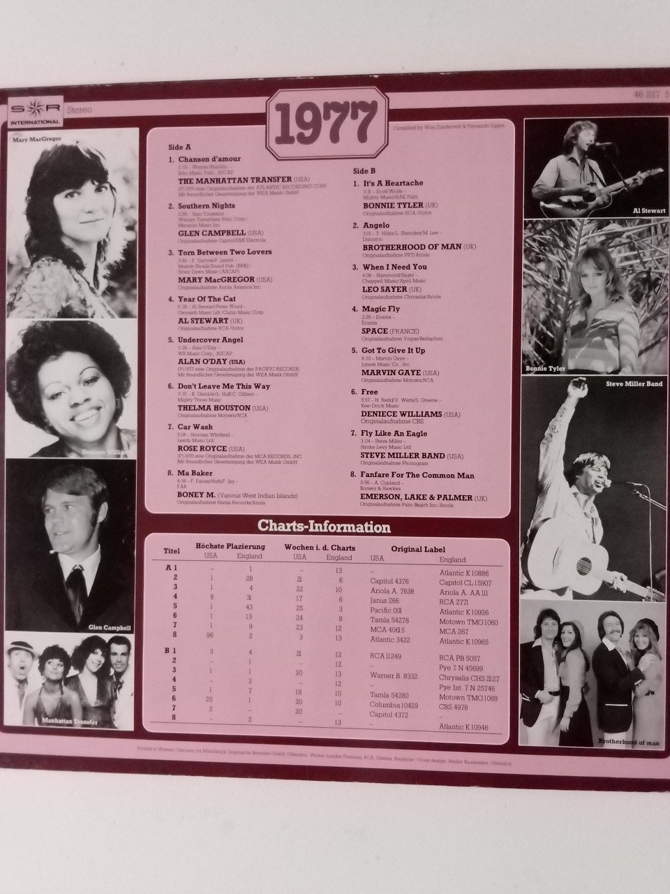 4x lp's o.a. Abba en Dance Classics
