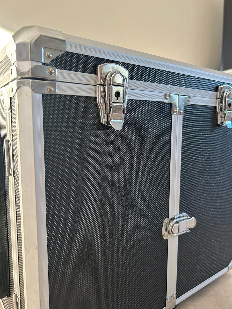 Pedicure koffer + been steun