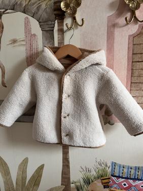 Reversible winterjas baby maat 74