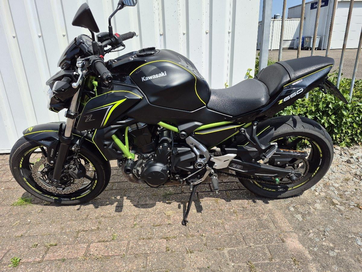 Kawasaki Z650 uit 2018, mooie naked bike