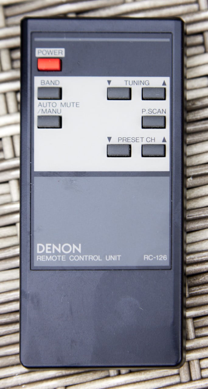Denon TU-560 Tuner, zwart