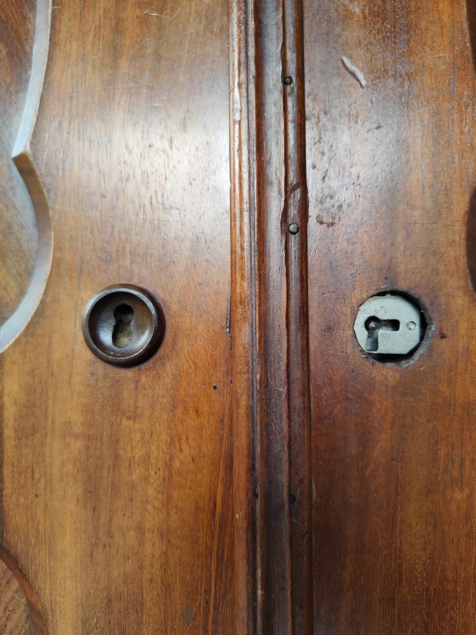 Antieke biedermeier kast