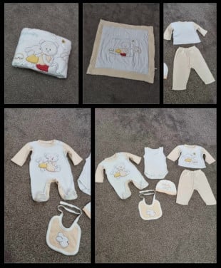 Baby set met dekentje