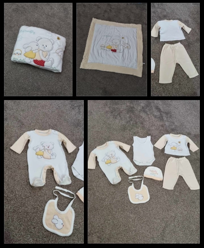 Baby set met dekentje