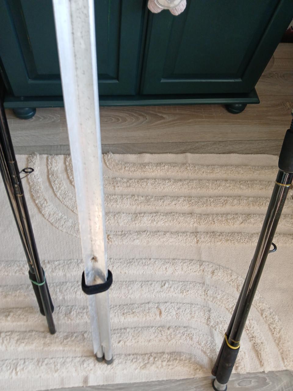 Hengelsteun compleet van 2.50m