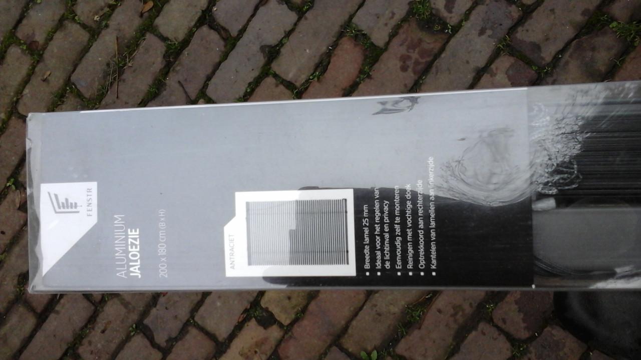 Aluminium jaloezie nieuw