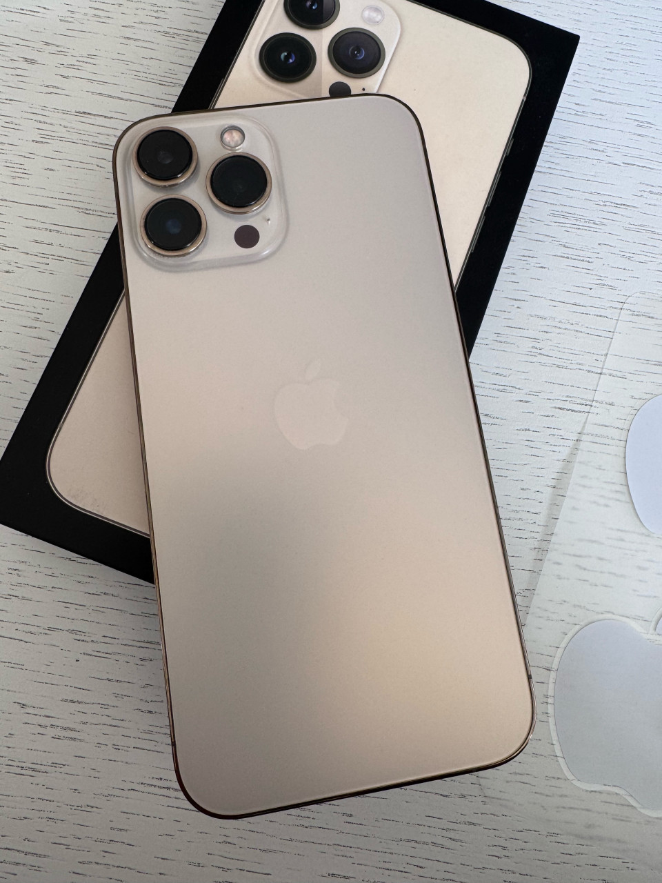 Iphone 13 pro max 256GB gold batterij 86% zgan 100%krasvrij
