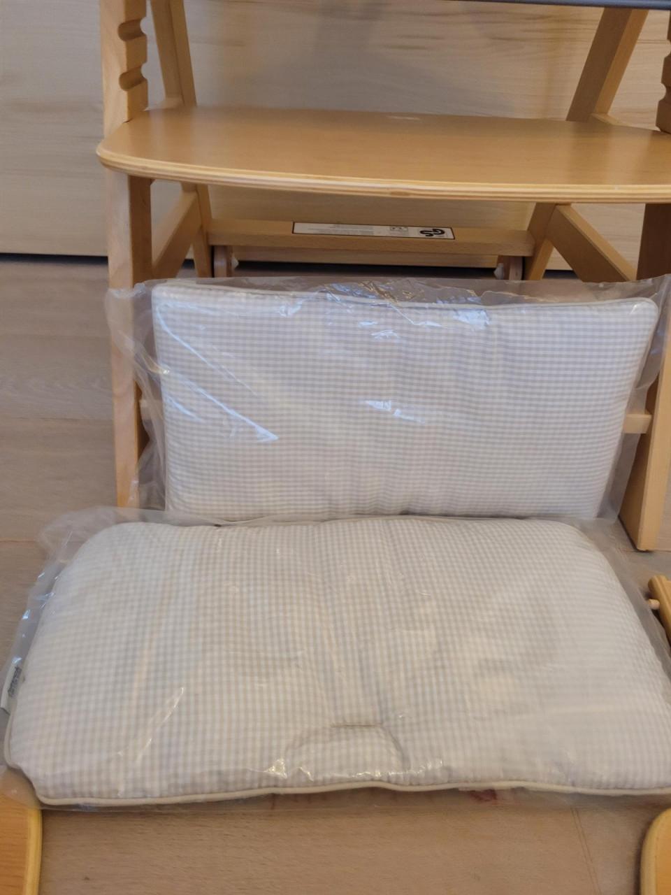 Hauck Beta+ meegroei kinderstoelset - naturel hout