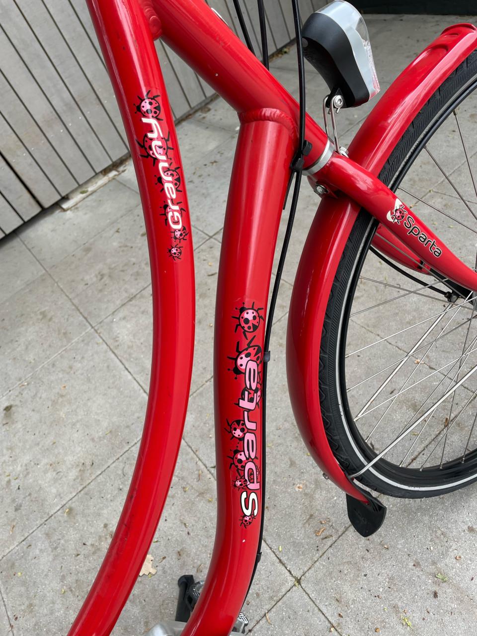 Damesfiets.