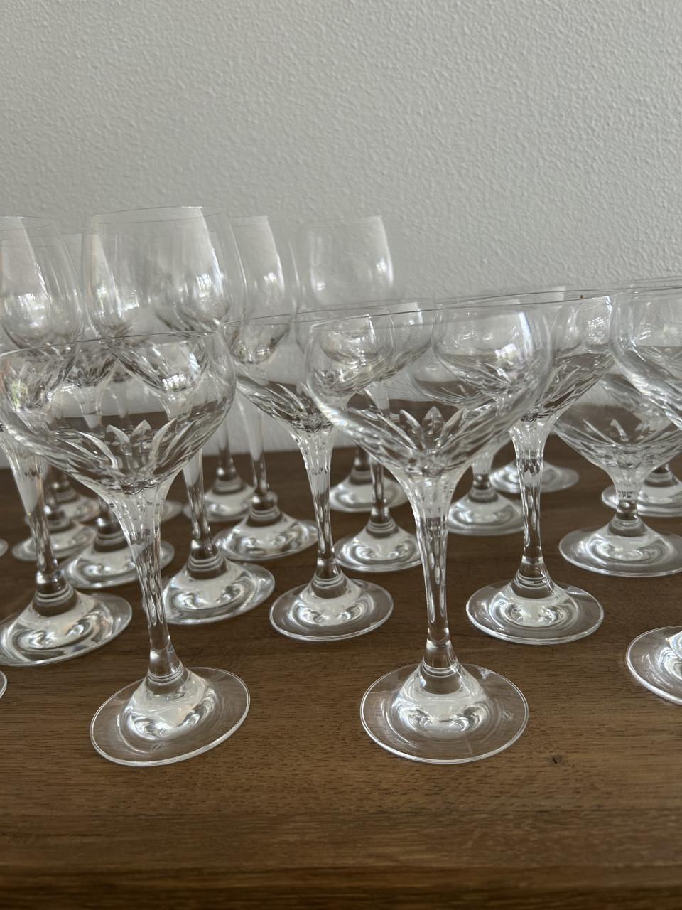 Prachtig kristallen servies