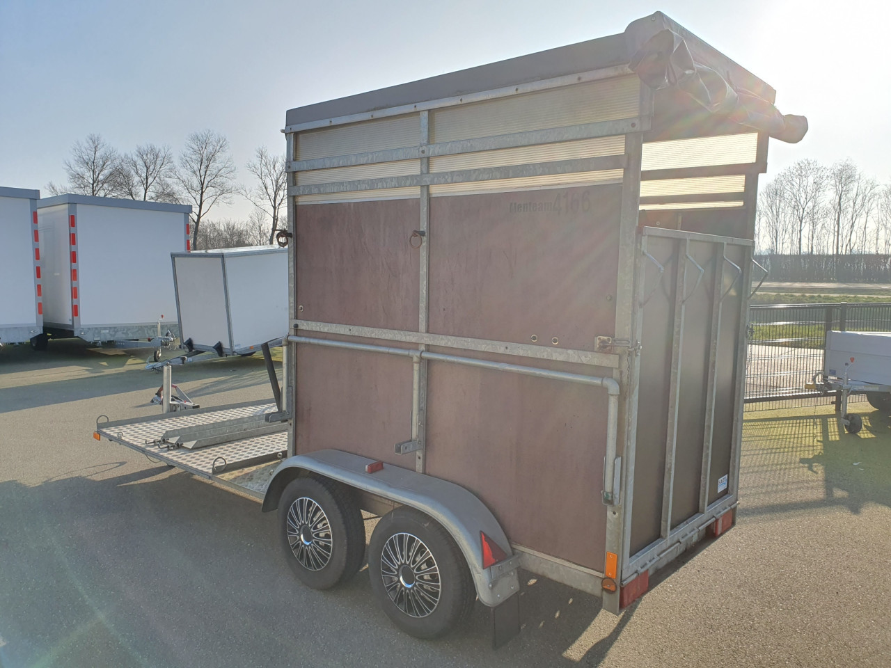 Gebruikte koetstrailer, ponytrailer, paardentrailer BW-trailer