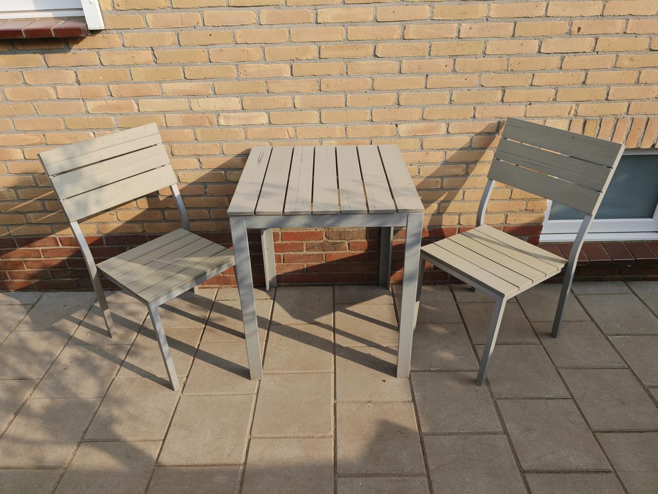 Tuinsetje nette staat