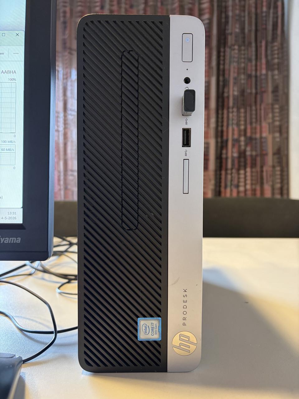 Complete HP ProDesk 400 G6 SFF i7-9700 16Gb 512Gb+1Tb Win11 24" 220€