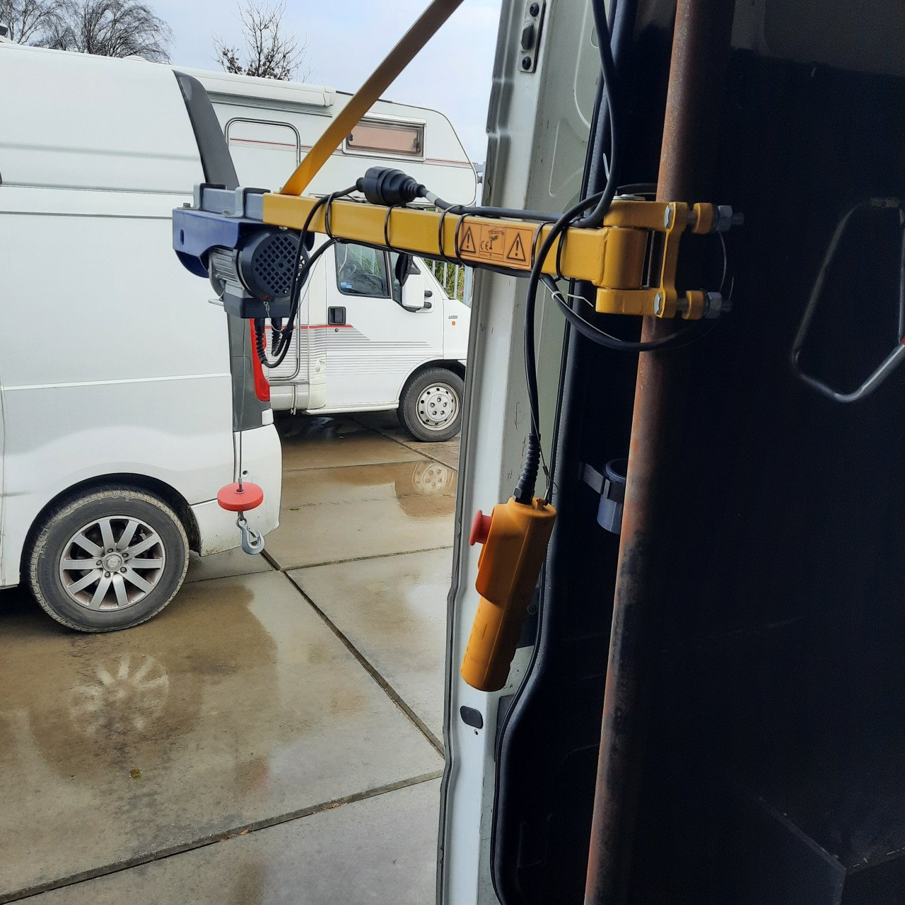 Takel uit bestelbus ducato/ Boxer erc