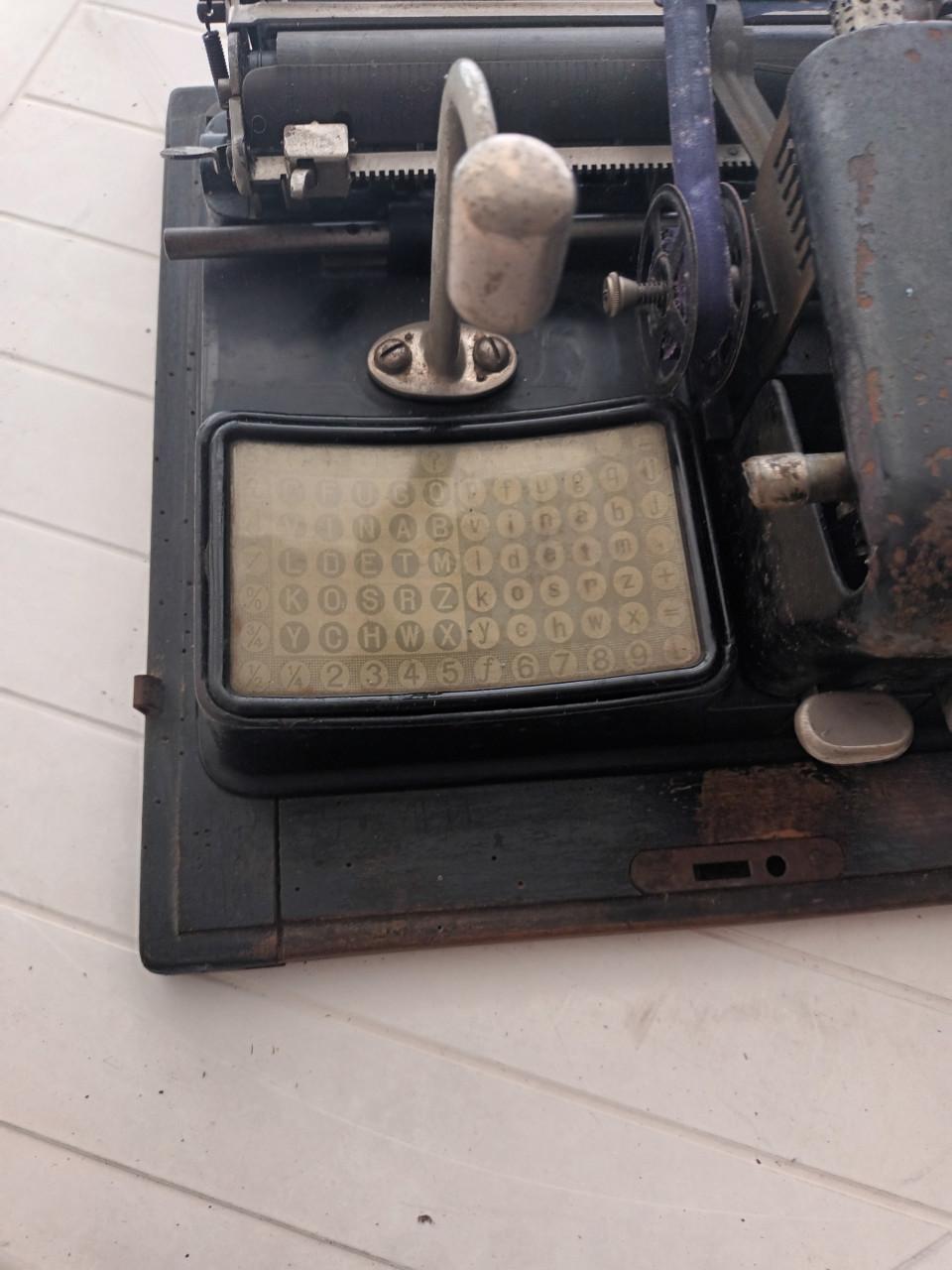 Mignon index-schrijfmachine