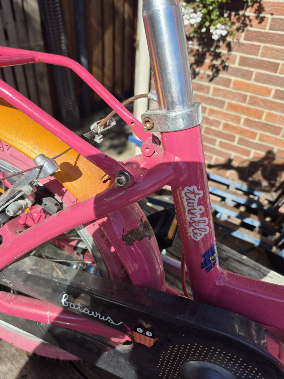 Meisjes fiets 16 inch